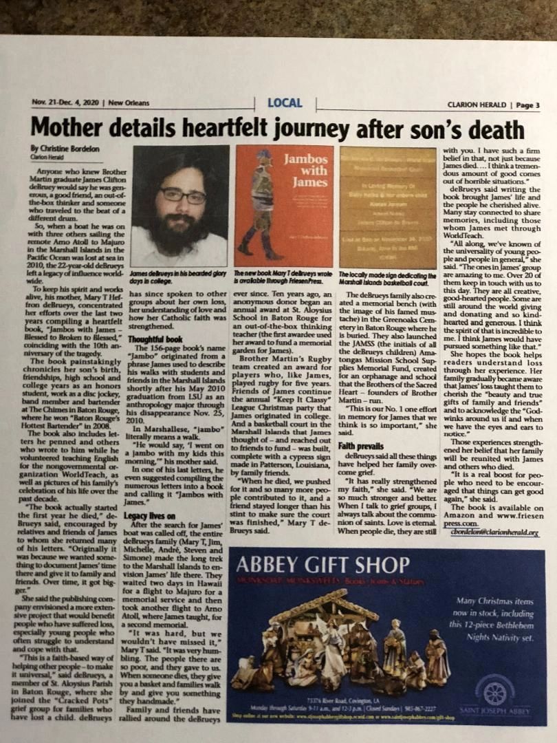 Clarion Herald article